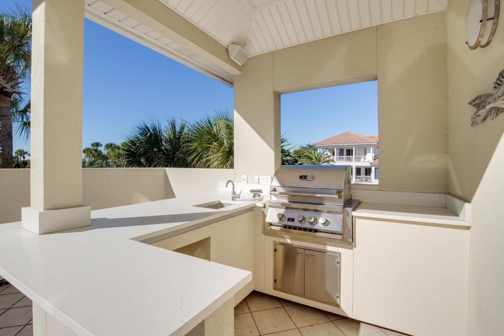 Community Pool, Hot Tub And Beach - Outdoor Kitchen Villa Destin Exterior photo